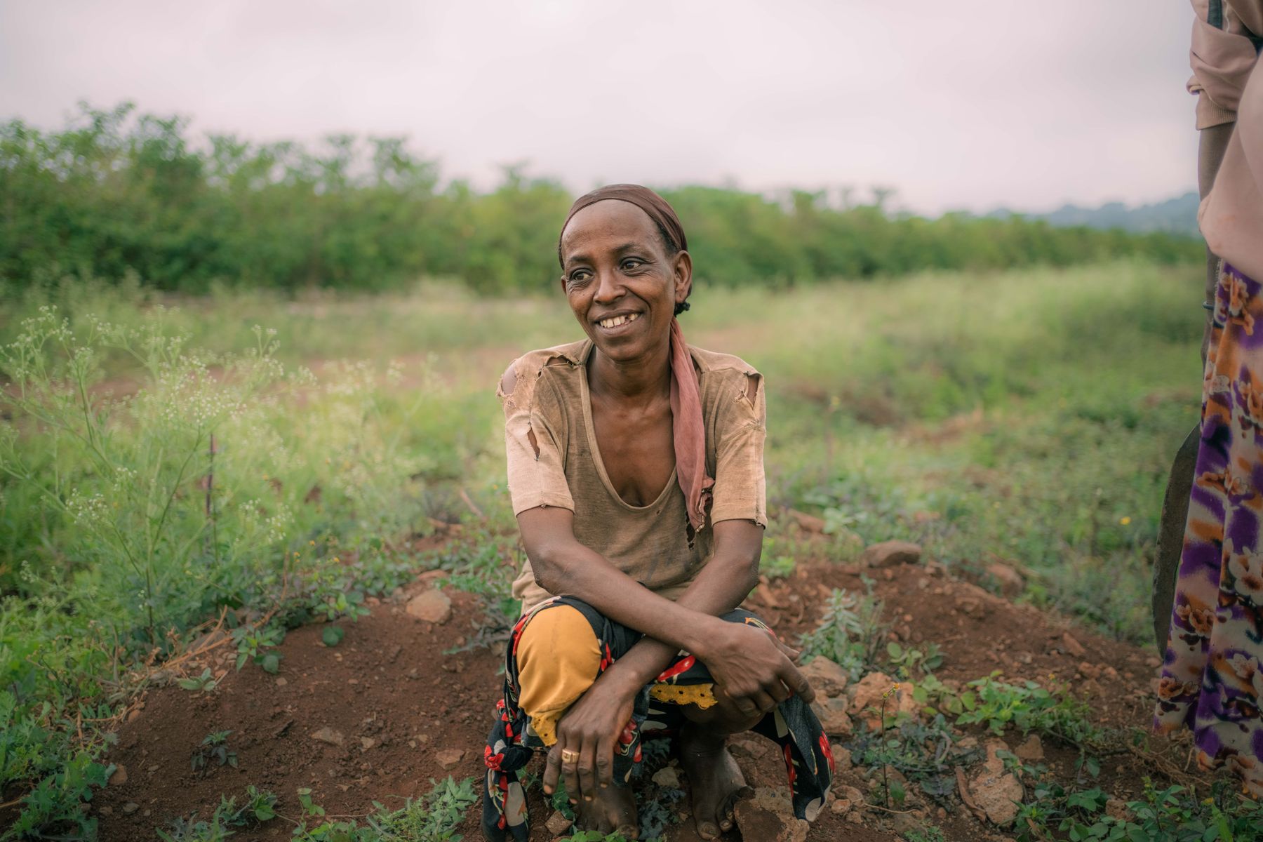 A community health gathering in Uganda